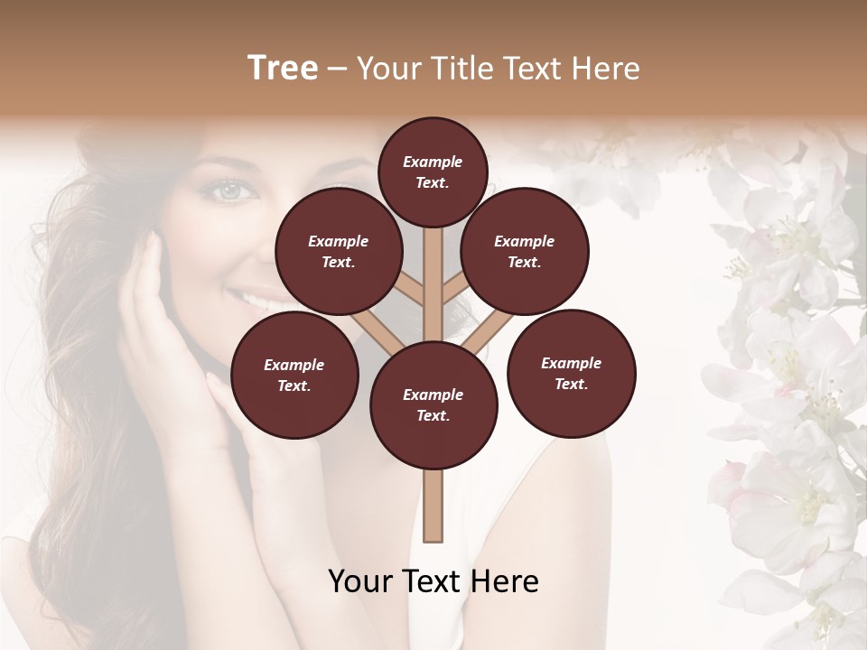 Beauty Hear Cosmetic PowerPoint Template