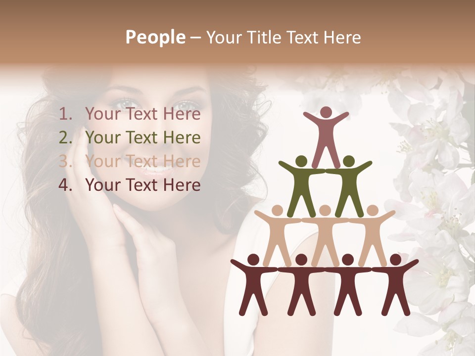 Beauty Hear Cosmetic PowerPoint Template