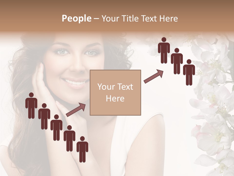 Beauty Hear Cosmetic PowerPoint Template