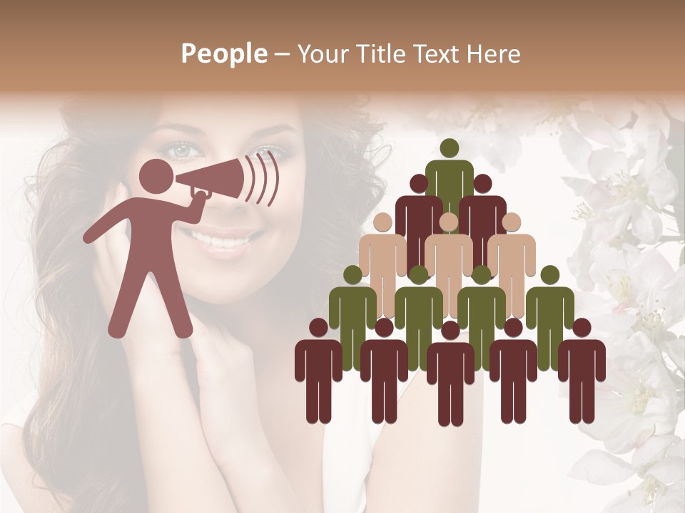 Beauty Hear Cosmetic PowerPoint Template