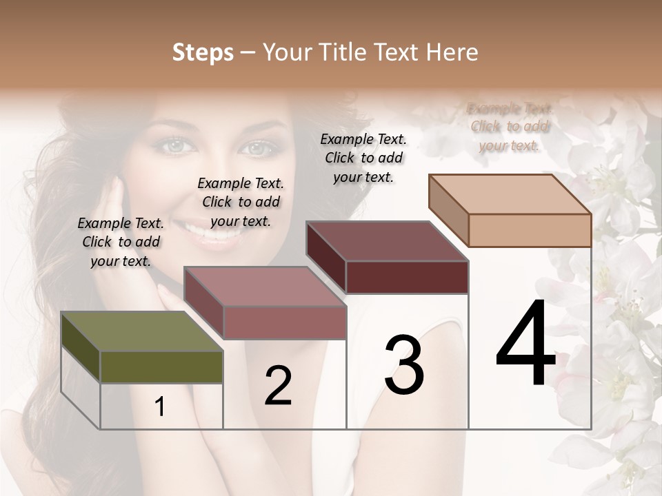 Beauty Hear Cosmetic PowerPoint Template