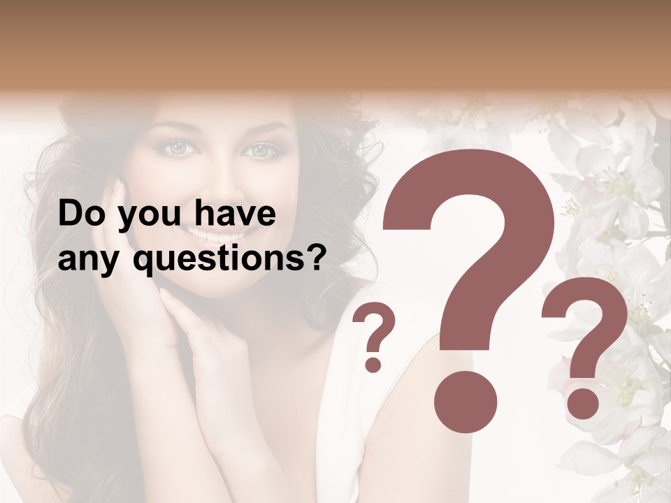 Beauty Hear Cosmetic PowerPoint Template