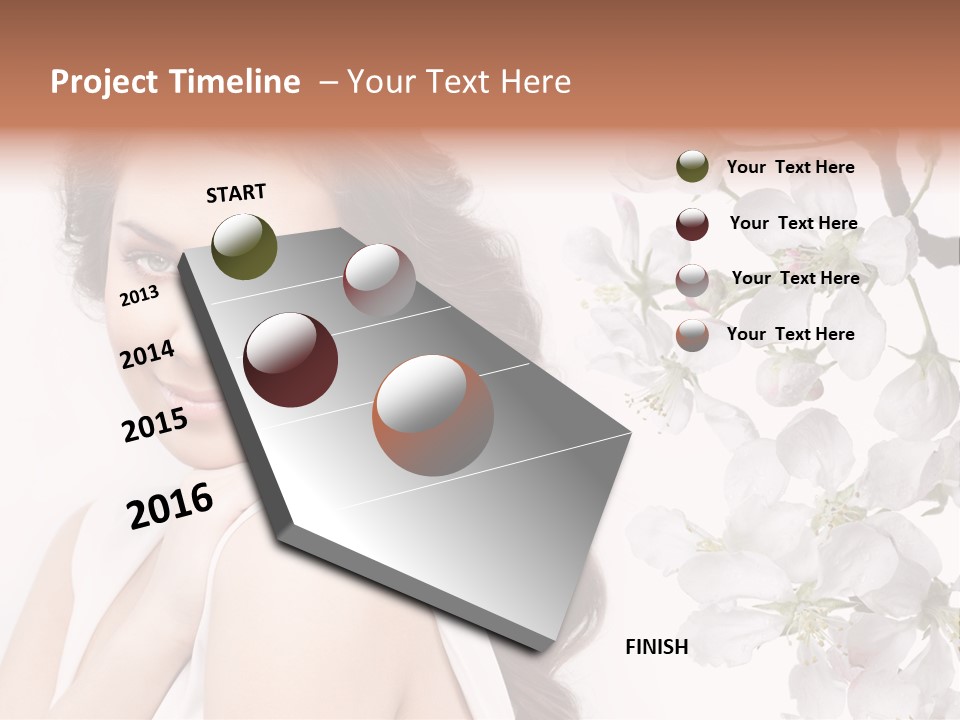 Space Happy Romantic PowerPoint Template