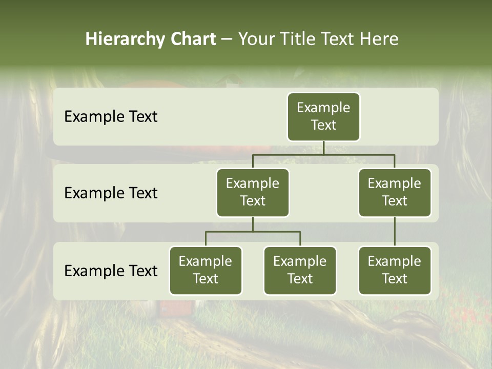 Green Fantasy Life PowerPoint Template