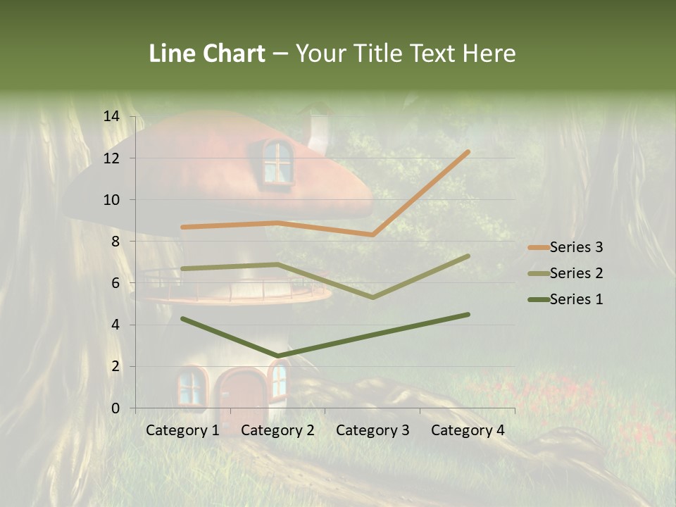 Green Fantasy Life PowerPoint Template