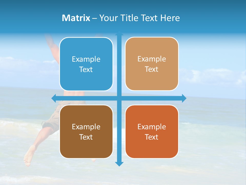 Graphic Sky Clip PowerPoint Template