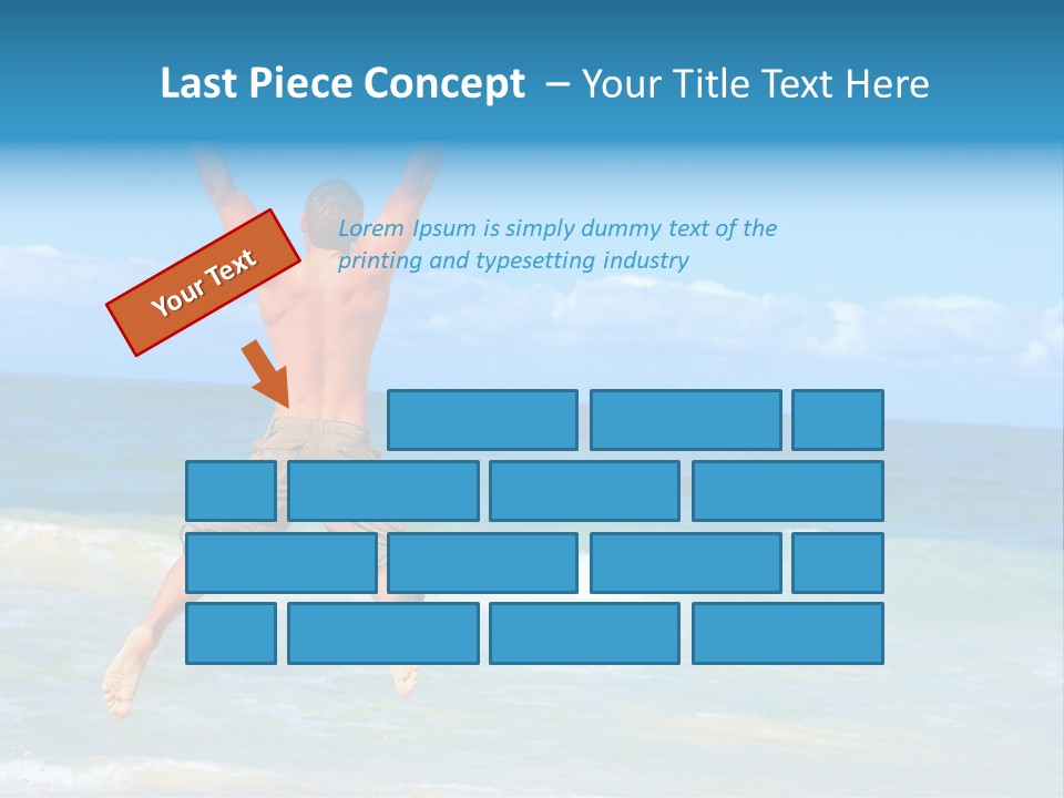 Graphic Sky Clip PowerPoint Template