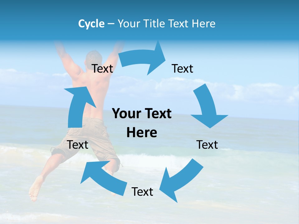 Graphic Sky Clip PowerPoint Template
