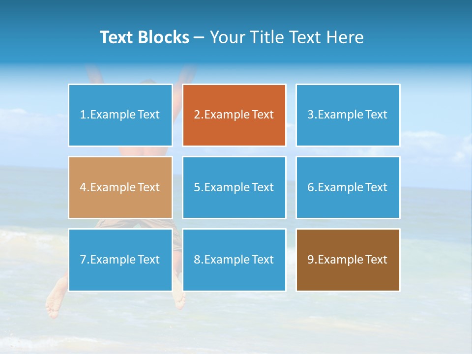 Graphic Sky Clip PowerPoint Template