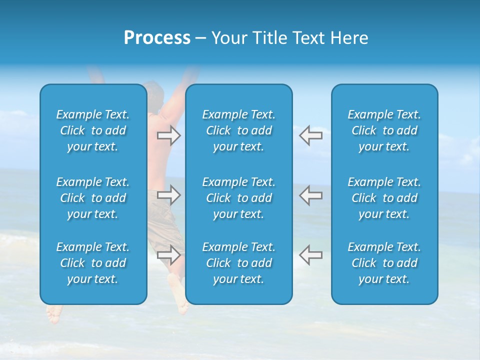 Graphic Sky Clip PowerPoint Template