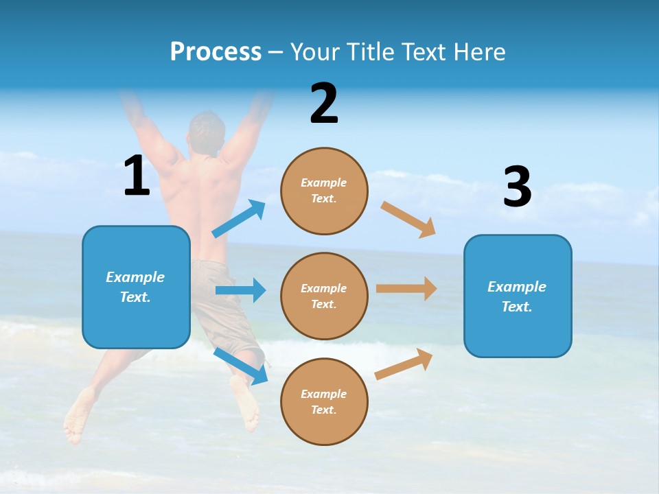 Graphic Sky Clip PowerPoint Template