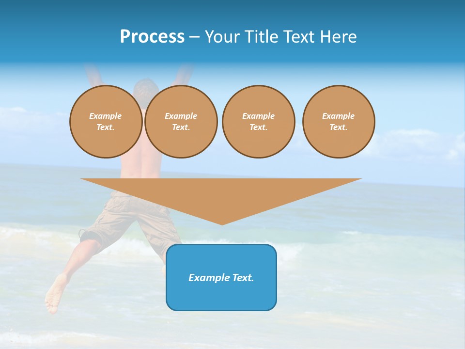 Graphic Sky Clip PowerPoint Template