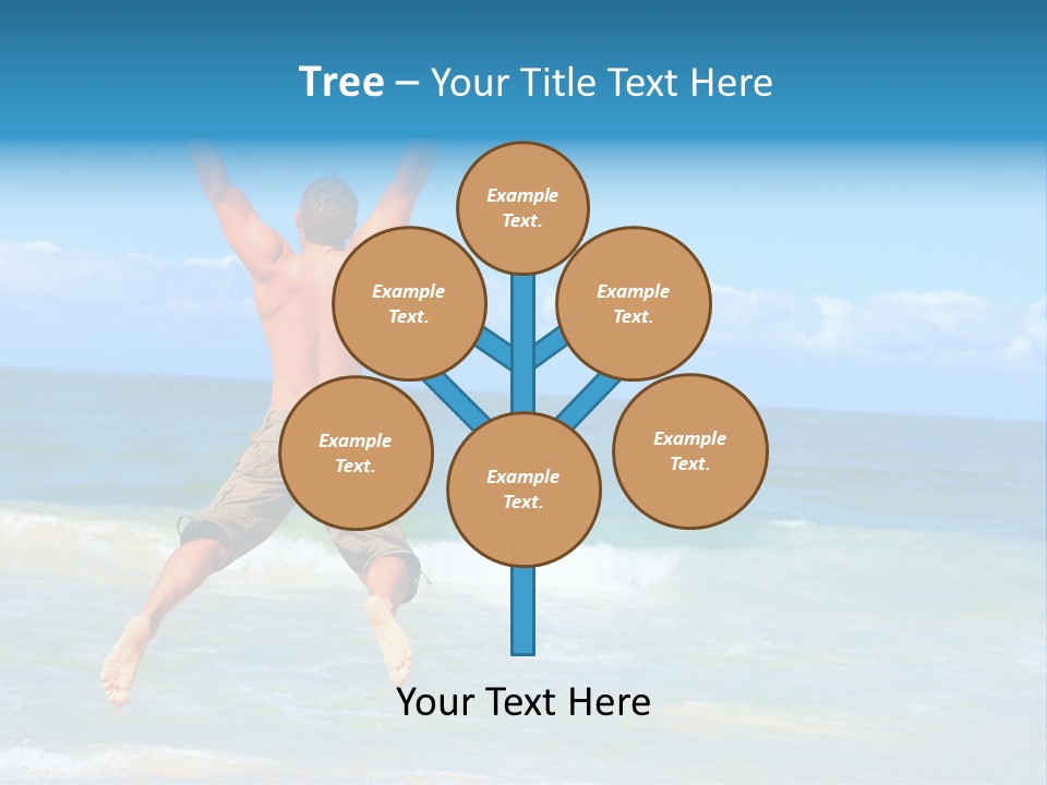 Graphic Sky Clip PowerPoint Template