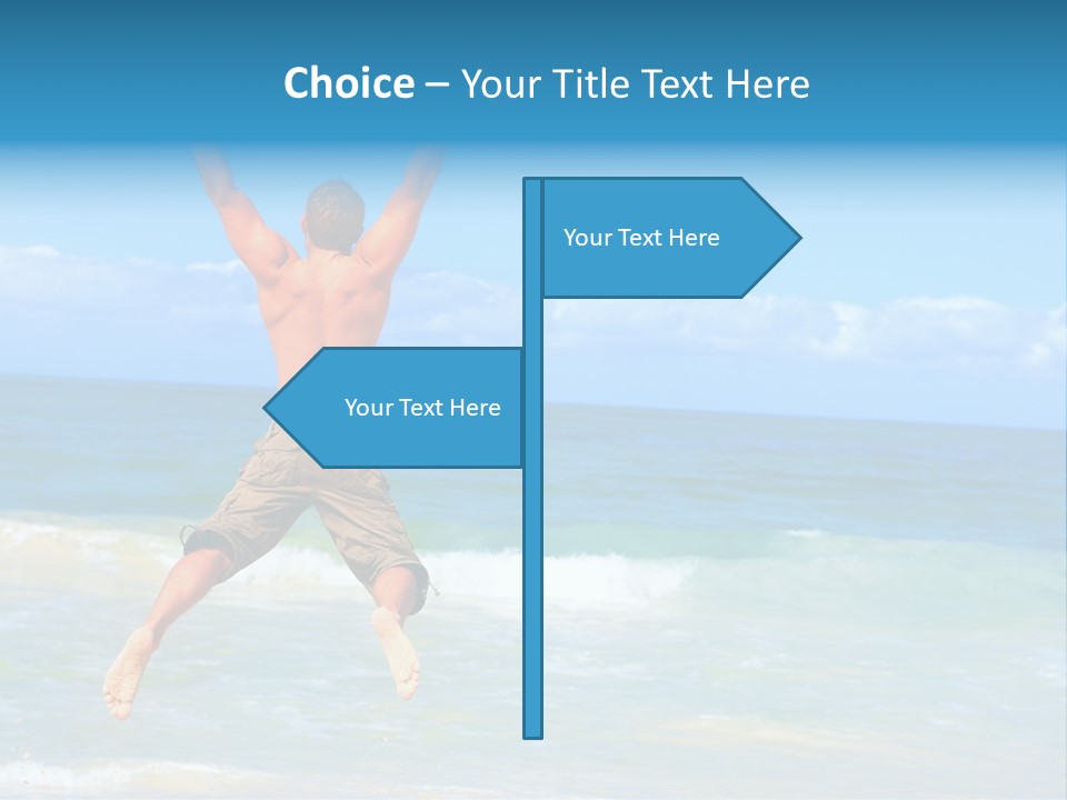 Graphic Sky Clip PowerPoint Template
