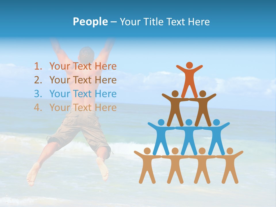 Graphic Sky Clip PowerPoint Template