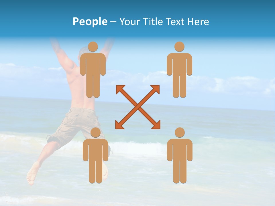 Graphic Sky Clip PowerPoint Template