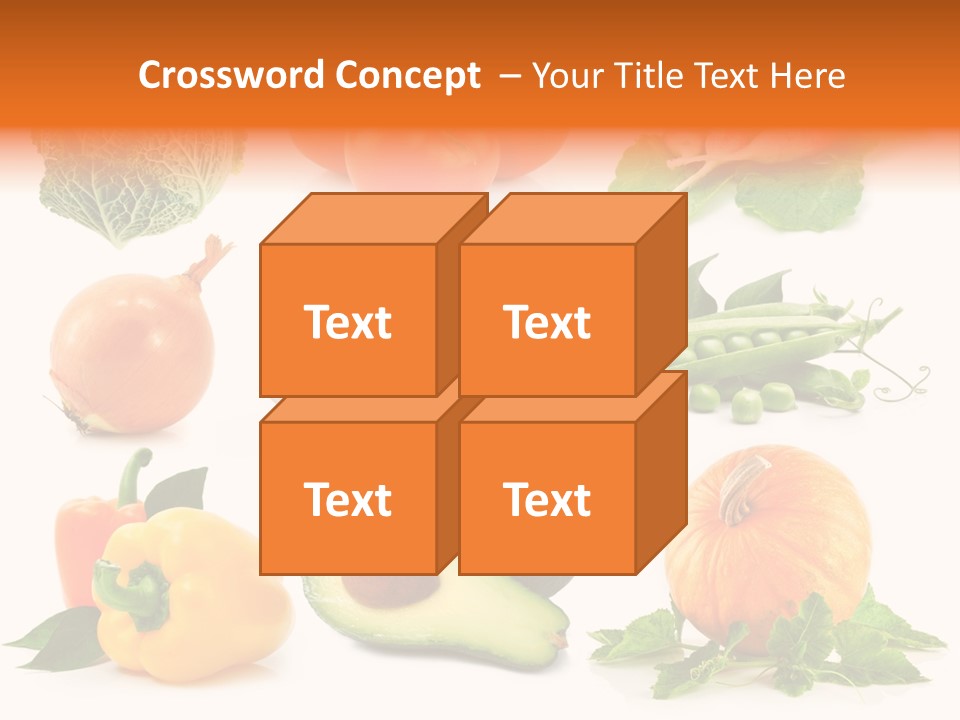 Background Plant Bunch PowerPoint Template