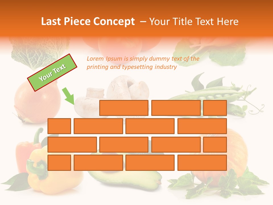 Background Plant Bunch PowerPoint Template