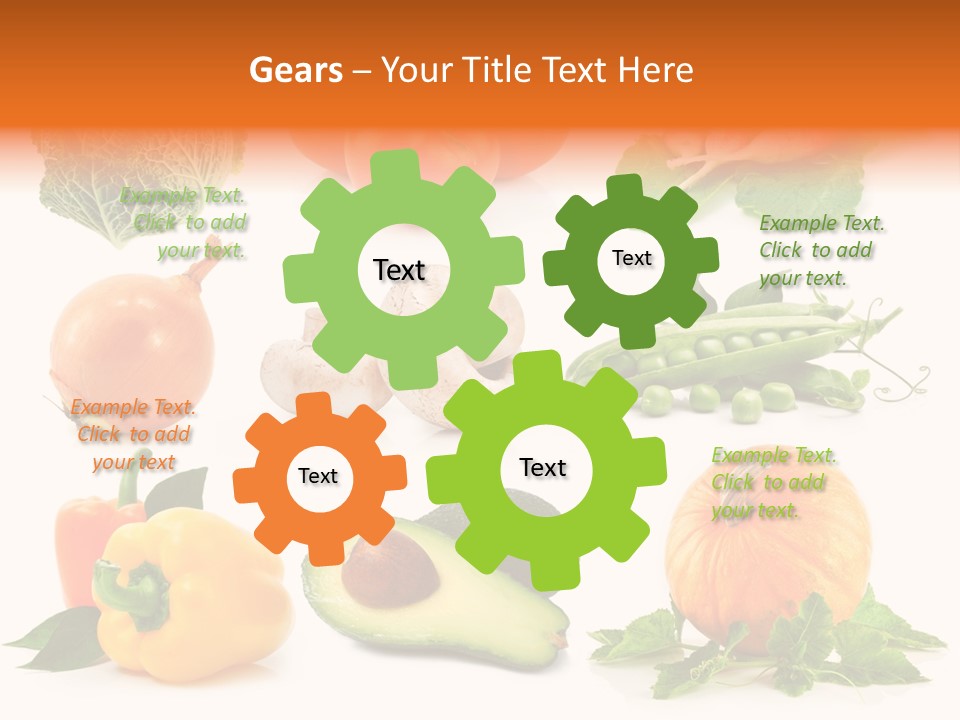 Background Plant Bunch PowerPoint Template