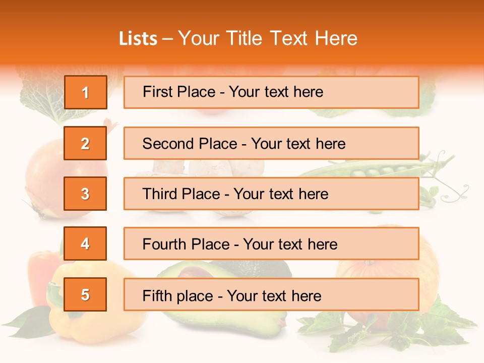 Background Plant Bunch PowerPoint Template