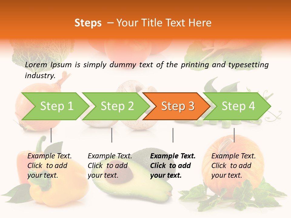 Background Plant Bunch PowerPoint Template