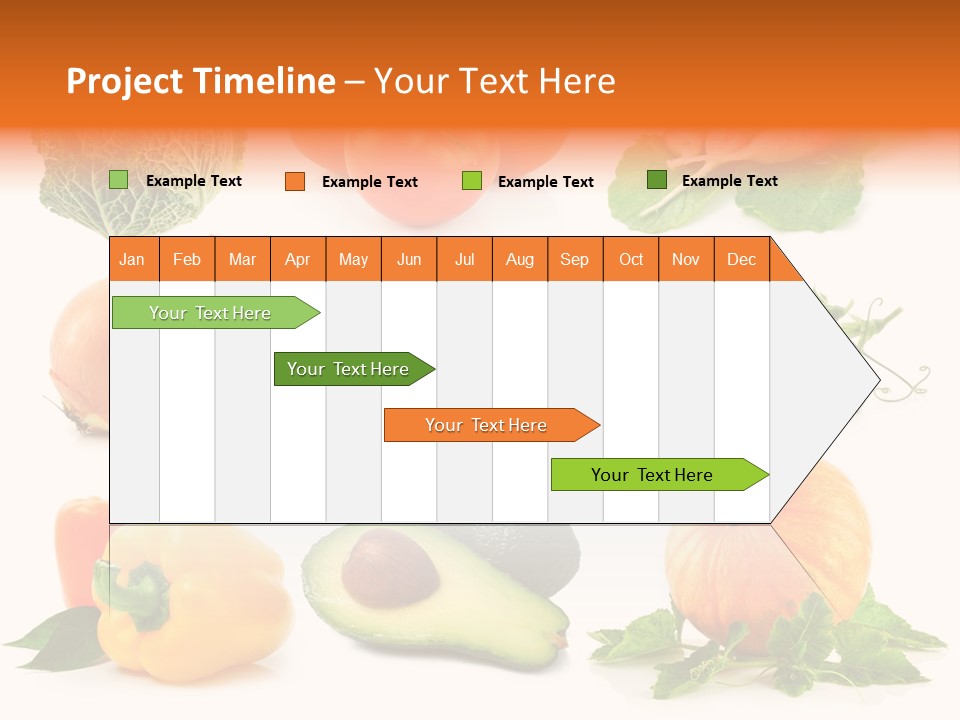Background Plant Bunch PowerPoint Template