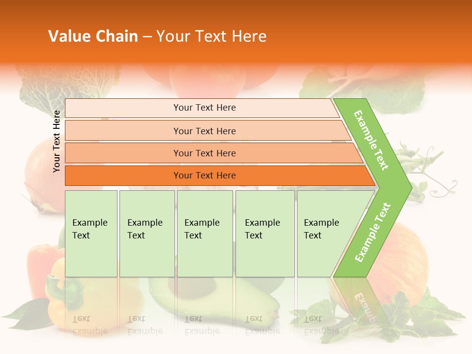 Background Plant Bunch PowerPoint Template