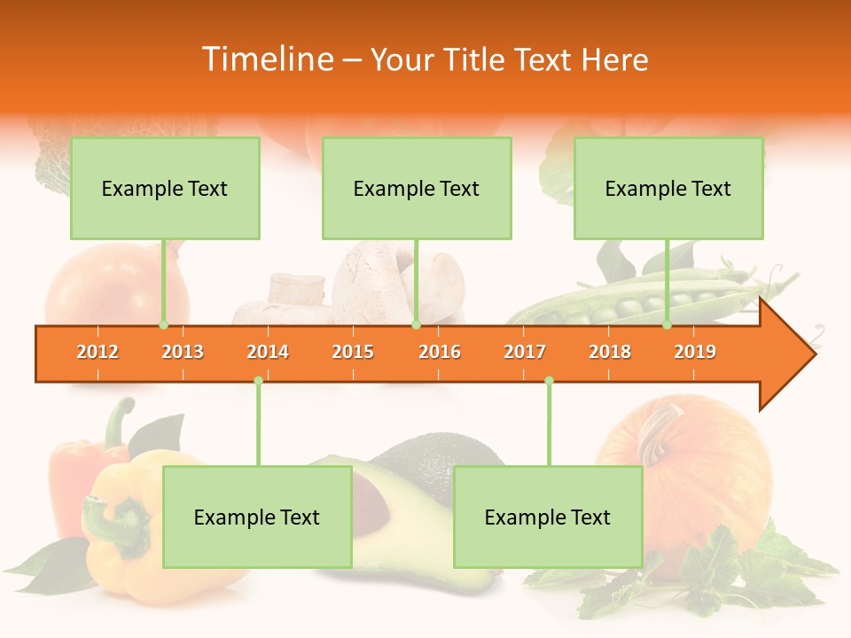 Background Plant Bunch PowerPoint Template