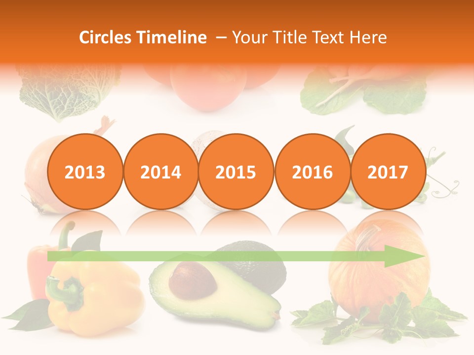 Background Plant Bunch PowerPoint Template