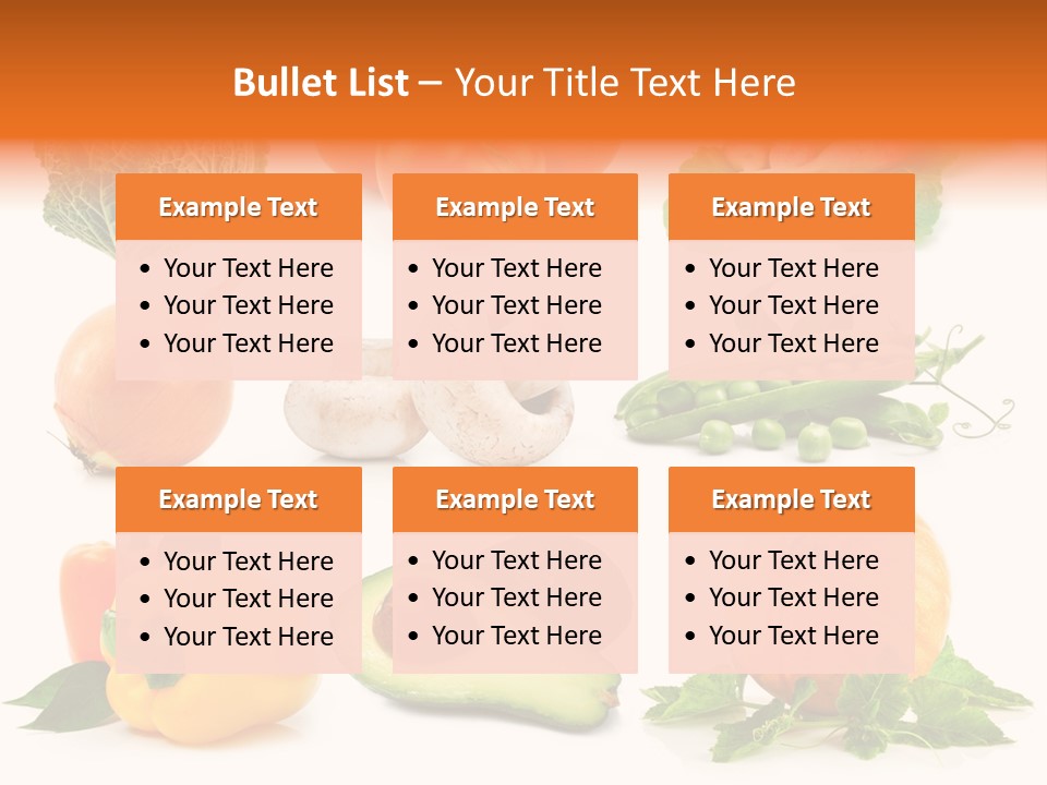 Background Plant Bunch PowerPoint Template