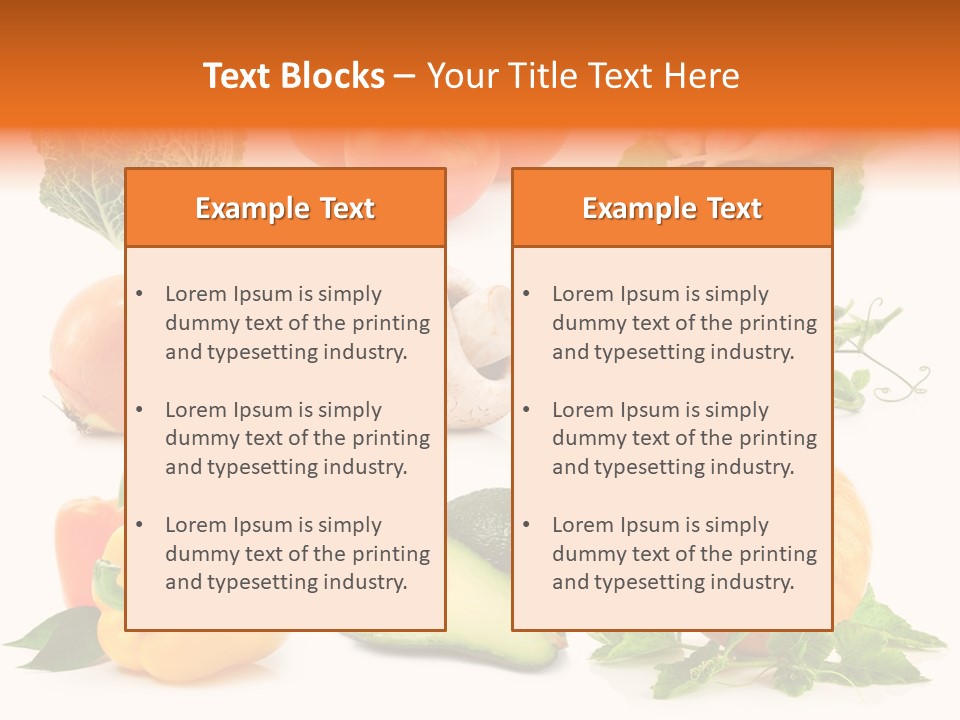 Background Plant Bunch PowerPoint Template