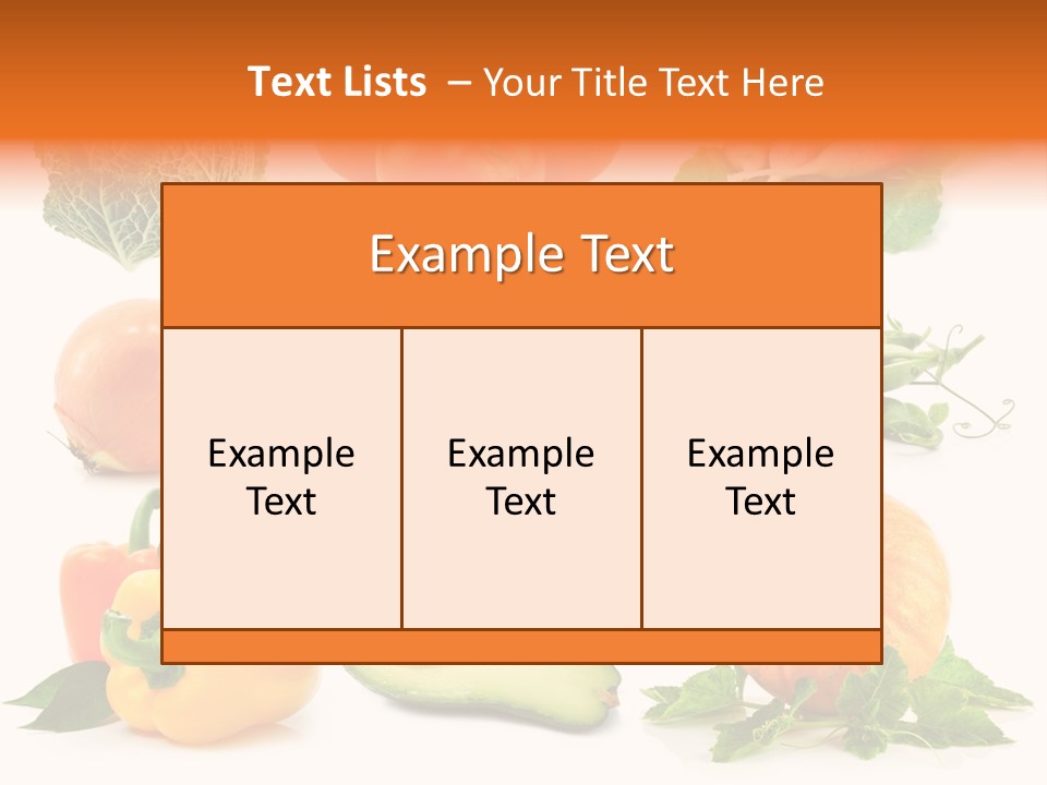 Background Plant Bunch PowerPoint Template