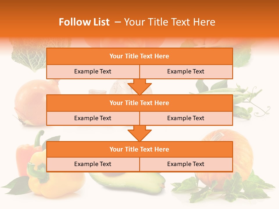 Background Plant Bunch PowerPoint Template