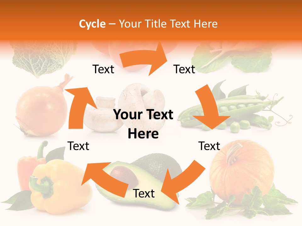 Background Plant Bunch PowerPoint Template