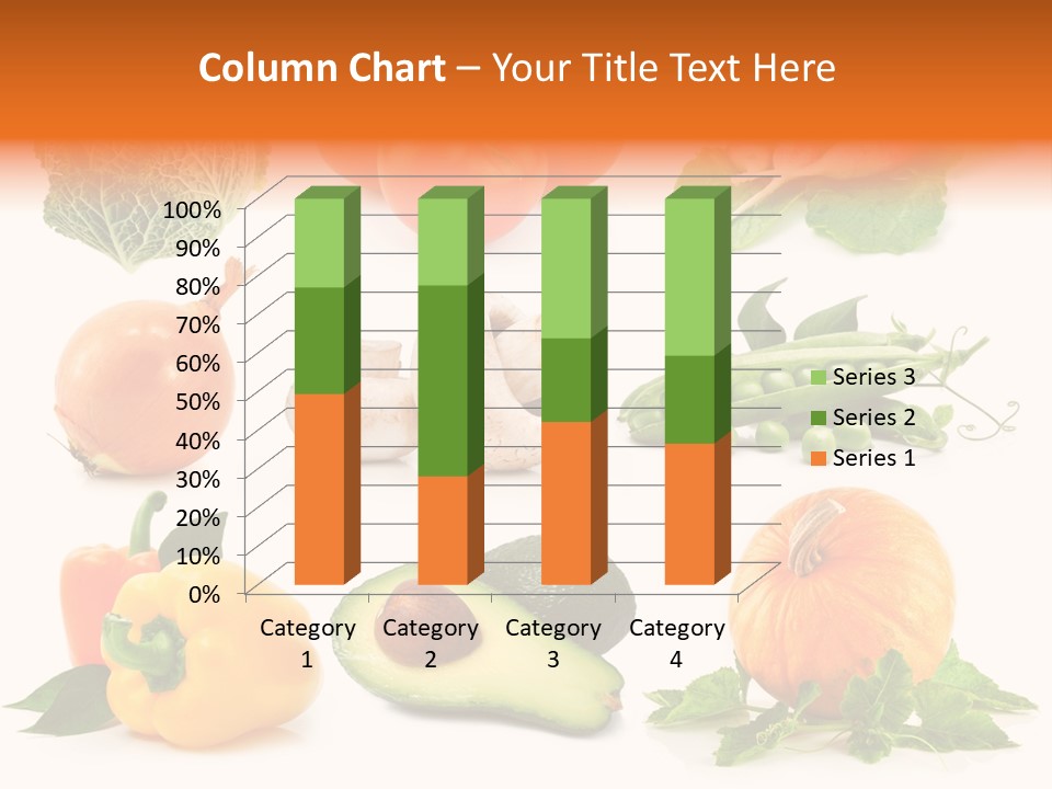 Background Plant Bunch PowerPoint Template