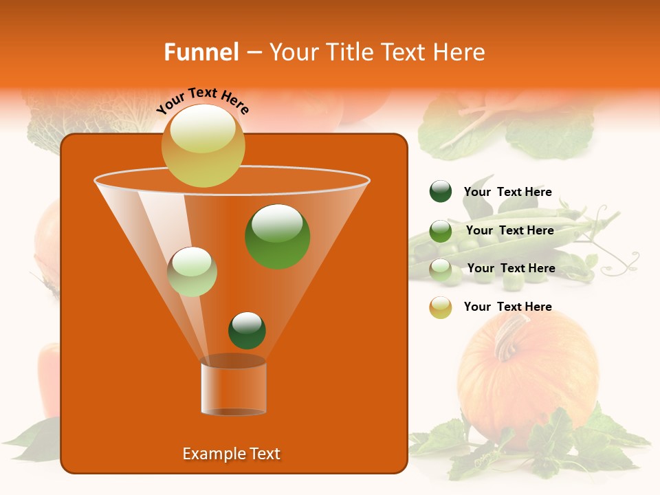 Background Plant Bunch PowerPoint Template