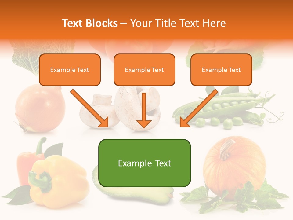Background Plant Bunch PowerPoint Template