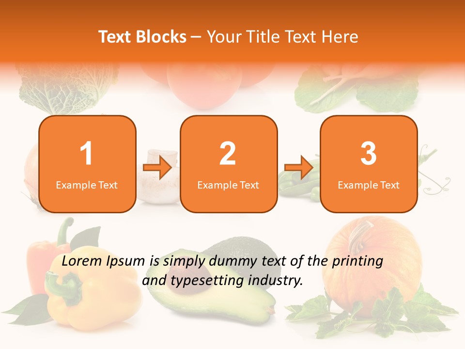 Background Plant Bunch PowerPoint Template