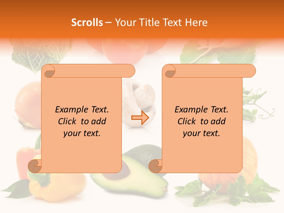 Background Plant Bunch PowerPoint Template