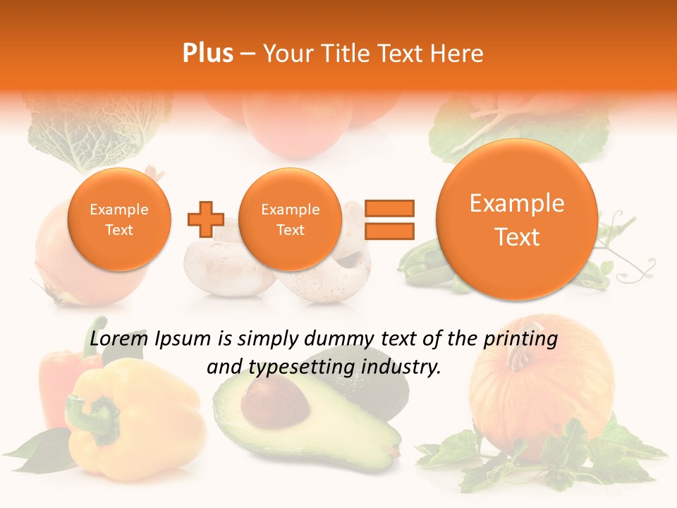 Background Plant Bunch PowerPoint Template