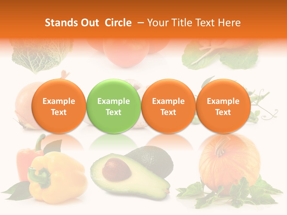 Background Plant Bunch PowerPoint Template