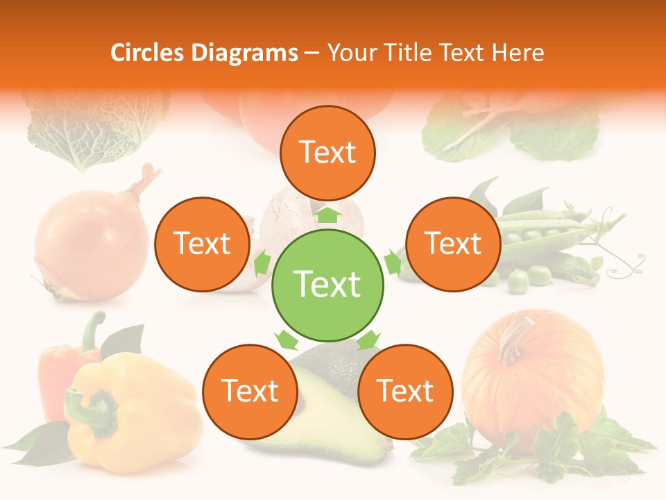 Background Plant Bunch PowerPoint Template