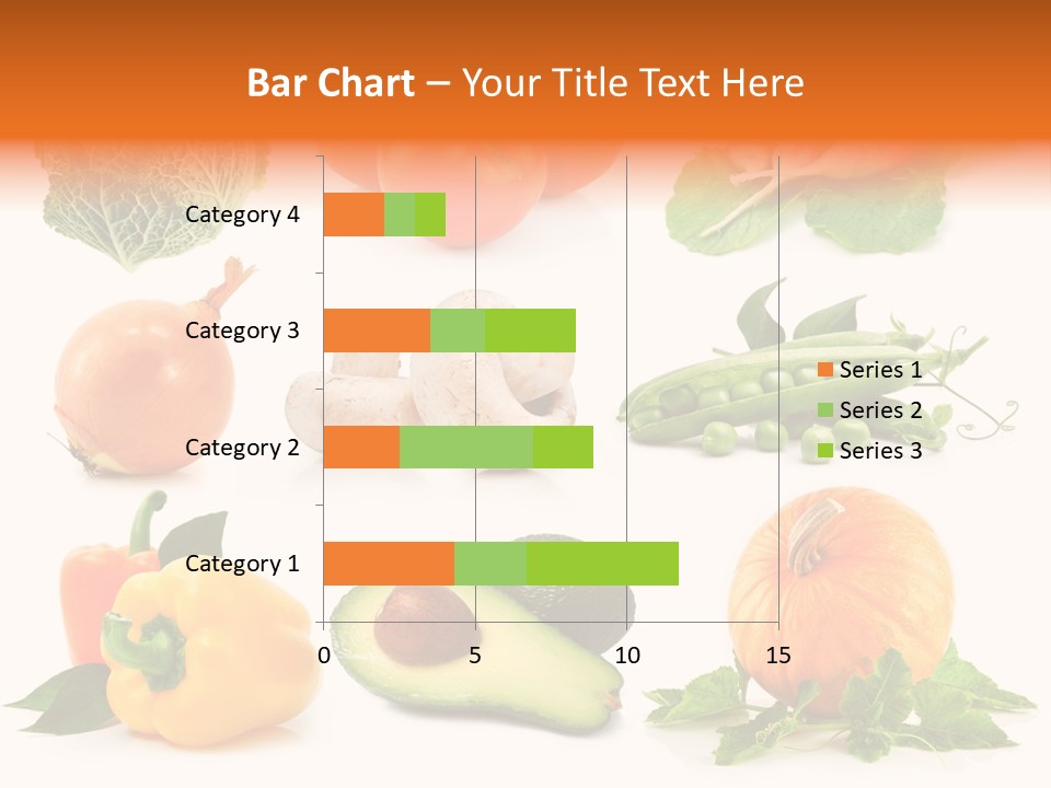 Background Plant Bunch PowerPoint Template
