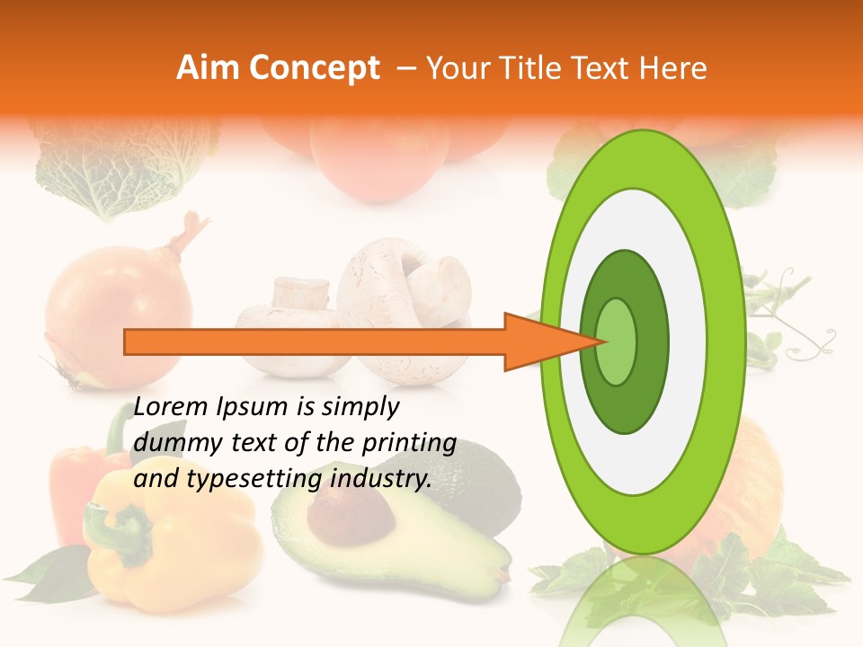 Background Plant Bunch PowerPoint Template