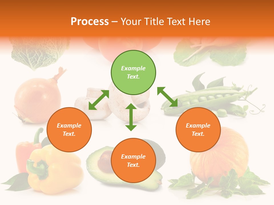 Background Plant Bunch PowerPoint Template