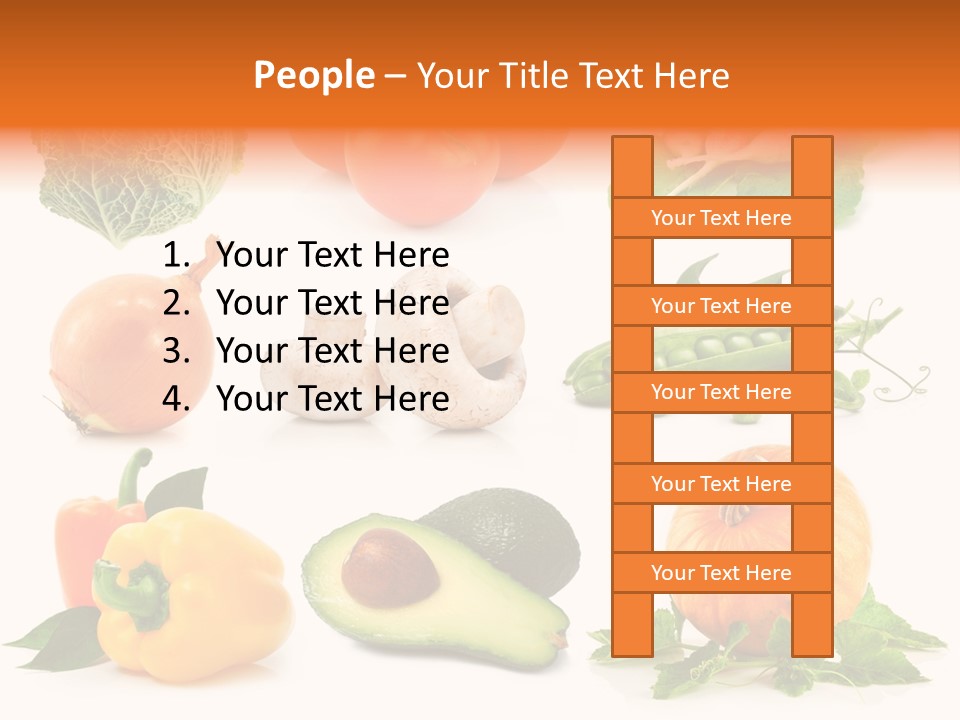 Background Plant Bunch PowerPoint Template