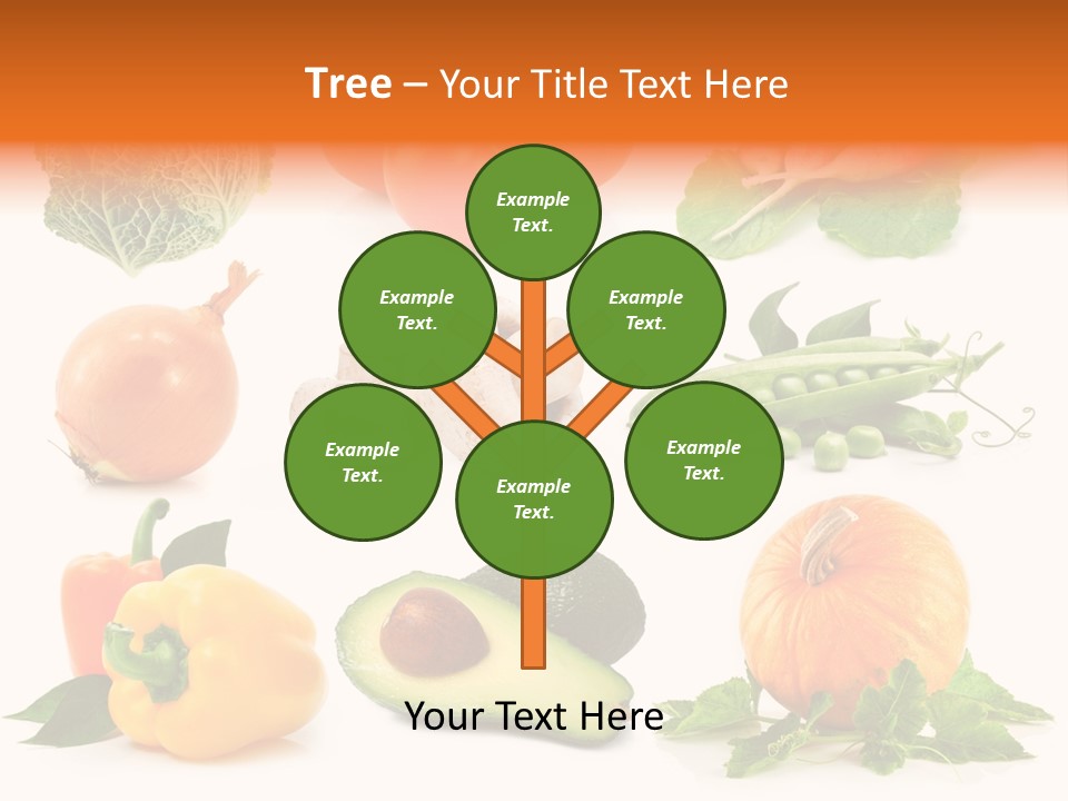 Background Plant Bunch PowerPoint Template