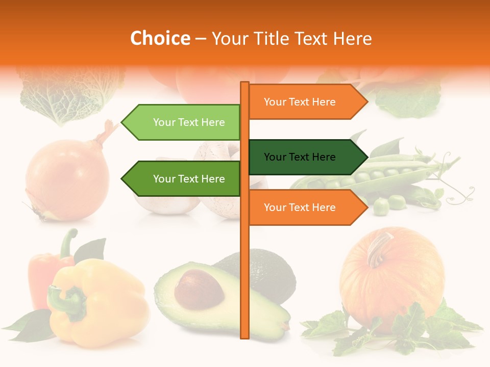 Background Plant Bunch PowerPoint Template