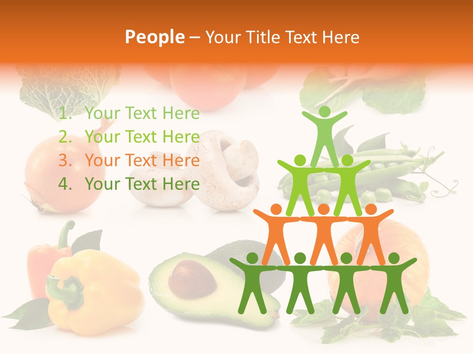 Background Plant Bunch PowerPoint Template