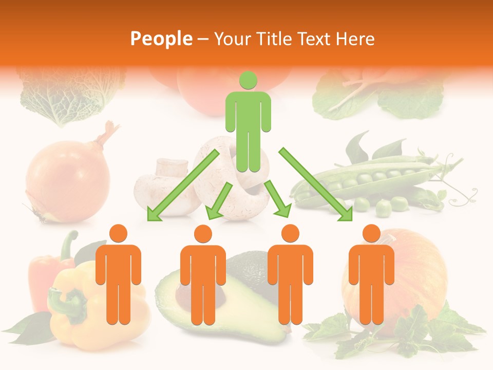 Background Plant Bunch PowerPoint Template